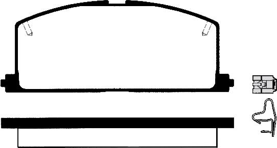 Raicam RA.0575.0 - Bremsbelagsatz, Scheibenbremse alexcarstop-ersatzteile.com