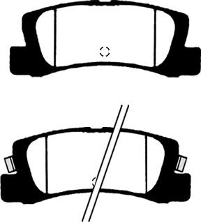 Meyle MBP0004 - Bremsbelagsatz, Scheibenbremse alexcarstop-ersatzteile.com