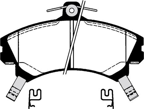 Pemebla JAPPA-593AF - Bremsbelagsatz, Scheibenbremse alexcarstop-ersatzteile.com