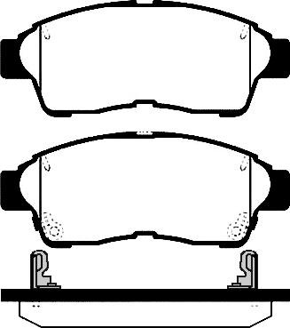 Raicam RA.0624.0 - Bremsbelagsatz, Scheibenbremse alexcarstop-ersatzteile.com