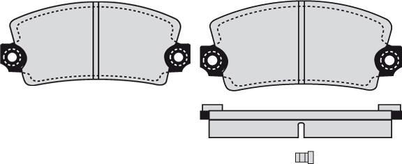 Raicam RA.0086.3 - Bremsbelagsatz, Scheibenbremse alexcarstop-ersatzteile.com