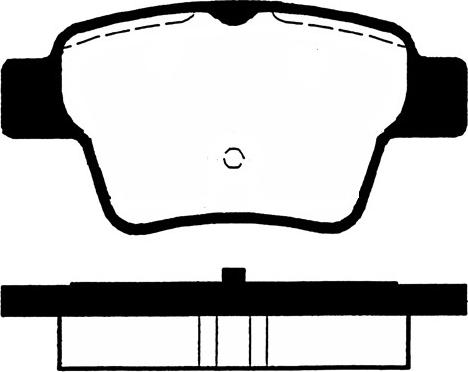 Mintex MDB82951 - Bremsbelagsatz, Scheibenbremse alexcarstop-ersatzteile.com