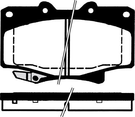 Magneti Marelli T3076MM - Bremsbelagsatz, Scheibenbremse alexcarstop-ersatzteile.com