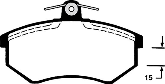 Raicam RA.0813.0 - Bremsbelagsatz, Scheibenbremse alexcarstop-ersatzteile.com