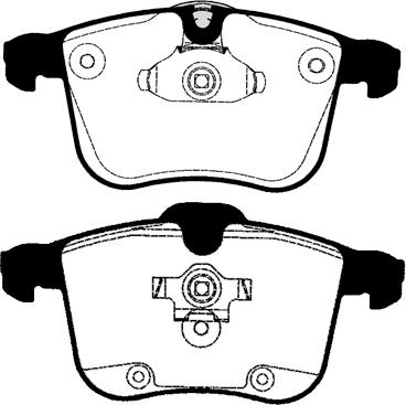 HELLA T1247 - Bremsbelagsatz, Scheibenbremse alexcarstop-ersatzteile.com