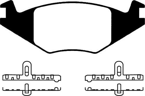 BENDIX 571315B-AS - Bremsbelagsatz, Scheibenbremse alexcarstop-ersatzteile.com