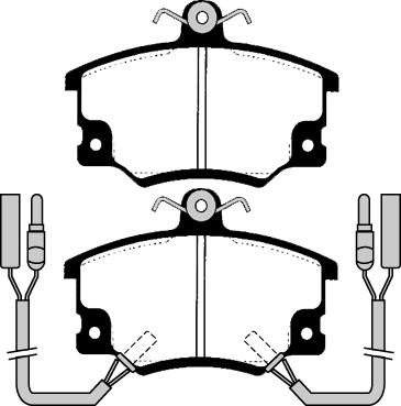 FTE BL1150A2 - Bremsbelagsatz, Scheibenbremse alexcarstop-ersatzteile.com