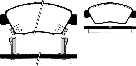 Raicam RA.0748.0 - Bremsbelagsatz, Scheibenbremse alexcarstop-ersatzteile.com