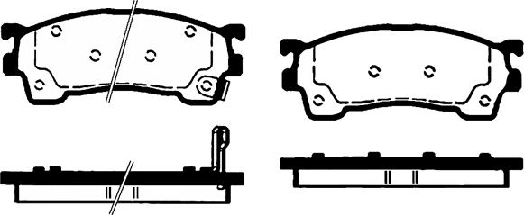 Raicam RA.0731.0 - Bremsbelagsatz, Scheibenbremse alexcarstop-ersatzteile.com