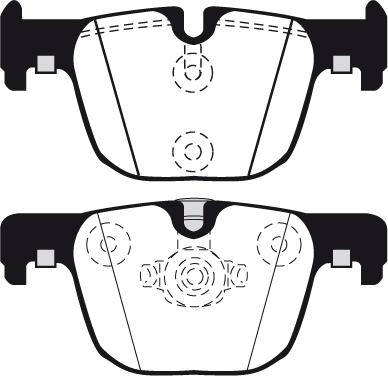 Allied Nippon ADB02147 - Bremsbelagsatz, Scheibenbremse alexcarstop-ersatzteile.com