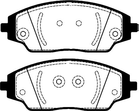 Japanparts JPA-W15 - Bremsbelagsatz, Scheibenbremse alexcarstop-ersatzteile.com