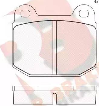 HELLA 8DB 355 007-001 - Bremsbelagsatz, Scheibenbremse alexcarstop-ersatzteile.com