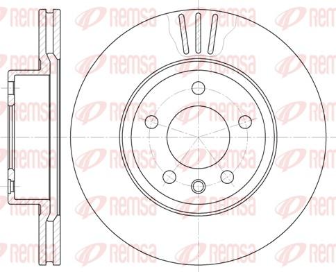 Remsa 6490.10 - Bremsscheibe alexcarstop-ersatzteile.com