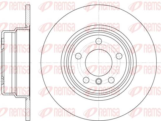 Remsa 6632.00 - Bremsscheibe alexcarstop-ersatzteile.com