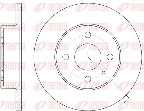 Remsa 6090.00 - Bremsscheibe alexcarstop-ersatzteile.com