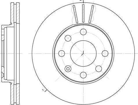 RIDER RD.3325.DF1609 - Bremsscheibe alexcarstop-ersatzteile.com