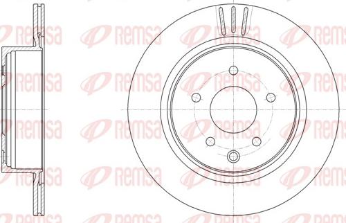 Remsa 61991.10 - Bremsscheibe alexcarstop-ersatzteile.com