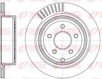 Remsa 61091.10 - Bremsscheibe alexcarstop-ersatzteile.com