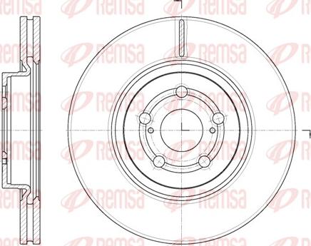 Remsa 61092.10 - Bremsscheibe alexcarstop-ersatzteile.com