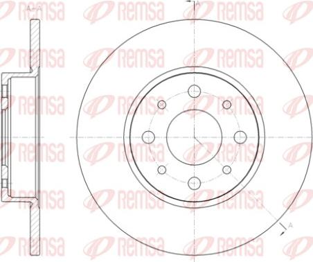 Remsa 61390.00 - Bremsscheibe alexcarstop-ersatzteile.com