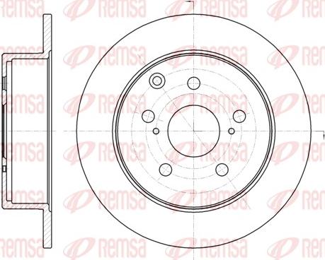 Remsa 61324.00 - Bremsscheibe alexcarstop-ersatzteile.com