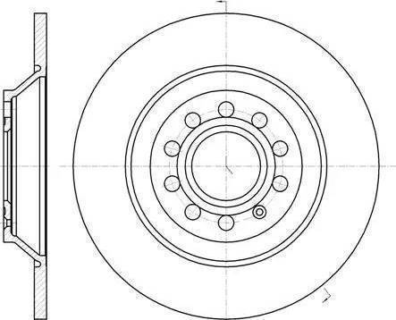 Metelli 23-0875C - Bremsscheibe alexcarstop-ersatzteile.com