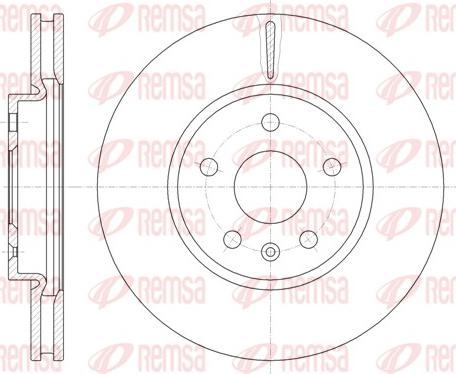 Remsa 61286.10 - Bremsscheibe alexcarstop-ersatzteile.com