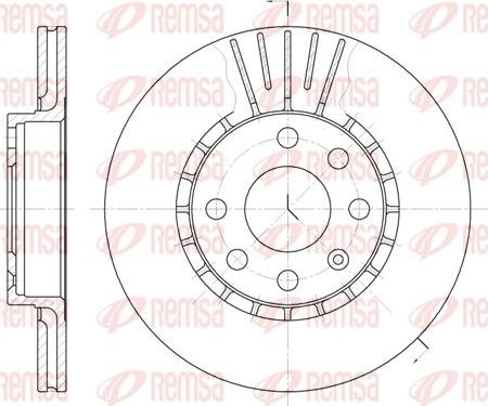 Remsa 6174.10 - Bremsscheibe alexcarstop-ersatzteile.com