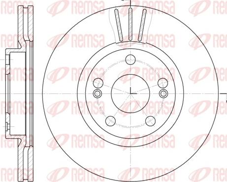 Remsa 6301.10 - Bremsscheibe alexcarstop-ersatzteile.com