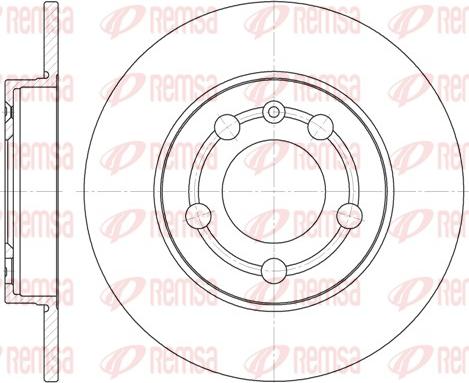 Remsa 6718.00 - Bremsscheibe alexcarstop-ersatzteile.com