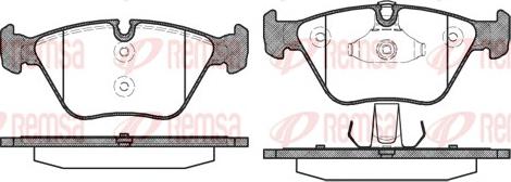 Remsa 0963.10 - Bremsbelagsatz, Scheibenbremse alexcarstop-ersatzteile.com