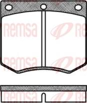 Remsa 0063.00 - Bremsbelagsatz, Scheibenbremse alexcarstop-ersatzteile.com