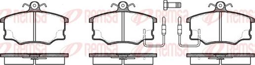 Remsa 0146.32 - Bremsbelagsatz, Scheibenbremse alexcarstop-ersatzteile.com