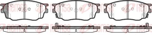 Remsa 0800.22 - Bremsbelagsatz, Scheibenbremse alexcarstop-ersatzteile.com