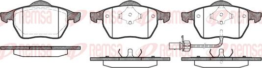 Remsa 0390.11 - Bremsbelagsatz, Scheibenbremse alexcarstop-ersatzteile.com