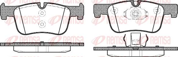 Remsa 1478.00 - Bremsbelagsatz, Scheibenbremse alexcarstop-ersatzteile.com