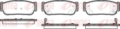 Remsa 1063.02 - Bremsbelagsatz, Scheibenbremse alexcarstop-ersatzteile.com