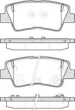 Sangsin Brake SP1407 - Bremsbelagsatz, Scheibenbremse alexcarstop-ersatzteile.com