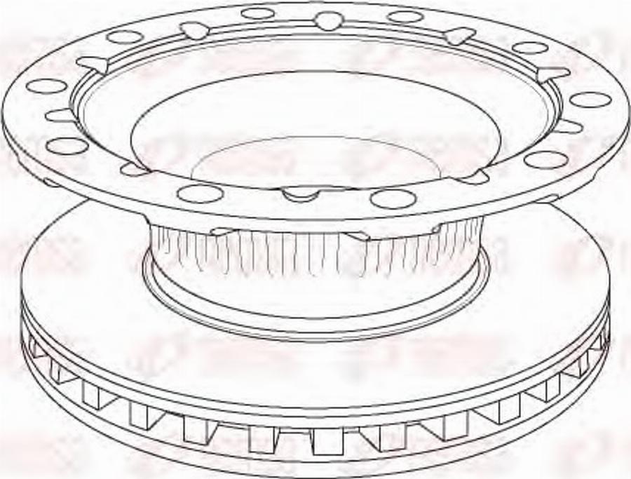 Remsa DCA1176.20 - Bremsscheibe alexcarstop-ersatzteile.com