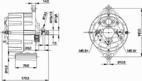 Remy 19025075 - Generator alexcarstop-ersatzteile.com