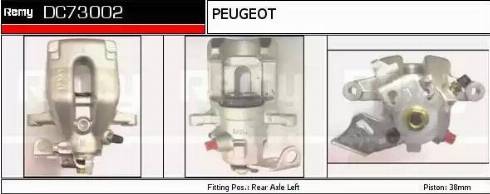 Remy DC73002 - Bremssattel alexcarstop-ersatzteile.com