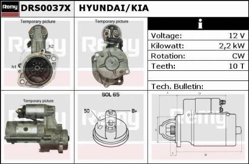 Remy DRS0037X - Starter alexcarstop-ersatzteile.com
