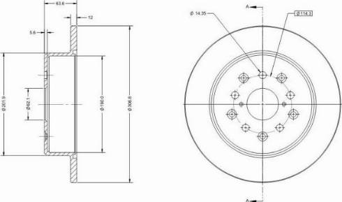 Remy RAD1950C - Bremsscheibe alexcarstop-ersatzteile.com