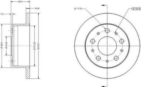 Remy RAD1500C - Bremsscheibe alexcarstop-ersatzteile.com