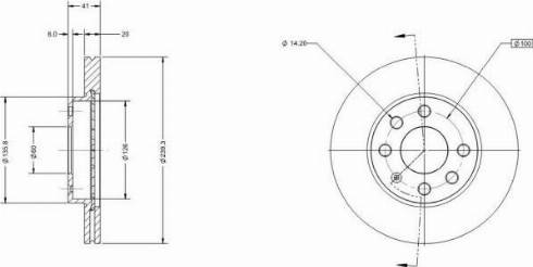 Remy RAD1089C - Bremsscheibe alexcarstop-ersatzteile.com