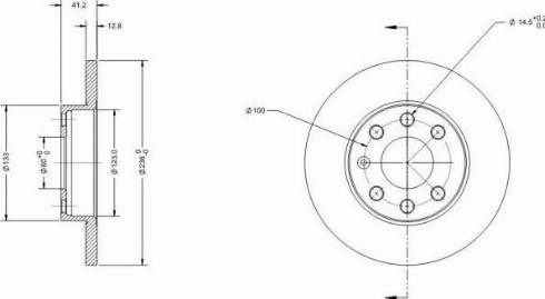 Remy RAD1082C - Bremsscheibe alexcarstop-ersatzteile.com