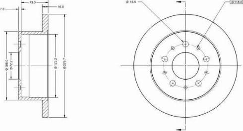 Remy RAD1188C - Bremsscheibe alexcarstop-ersatzteile.com