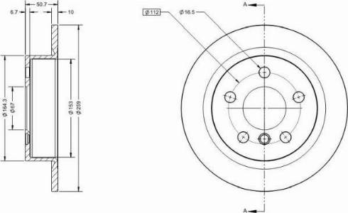 Remy RAD1337C - Bremsscheibe alexcarstop-ersatzteile.com