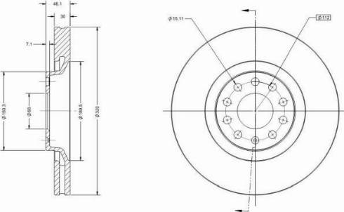 Remy RAD1284C - Bremsscheibe alexcarstop-ersatzteile.com