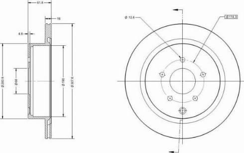 Remy RAD2190C - Bremsscheibe alexcarstop-ersatzteile.com